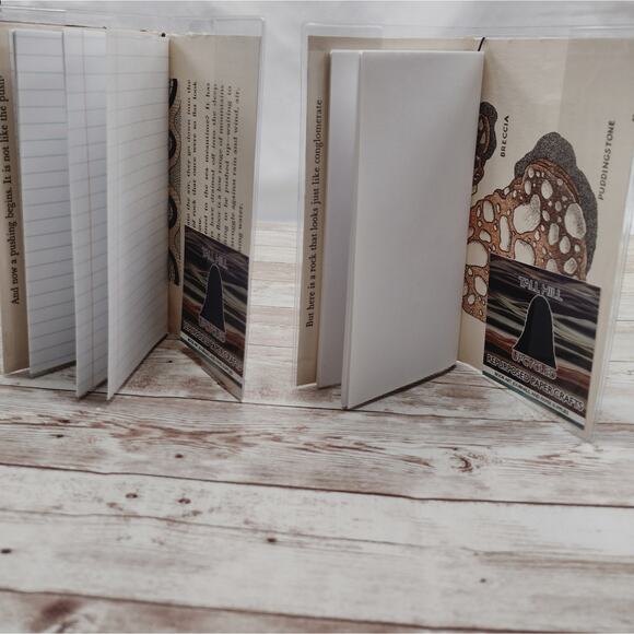 Animal Themed Small Travel Journals with Slip Covers, Handmade Small Notebook - Picture 8 of 8